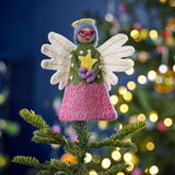 Felt Christmas Angel Tree Topper- 5 Inner Pack