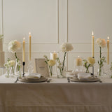 Cream His and Hers Wedding Vow Books