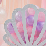 Shell Shaped Balloon Mosaic Stand Kit