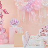 Customisable Pink and Iridescent Happy Birthday Bunting