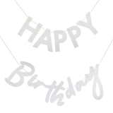 Acrylic Happy Birthday Bunting