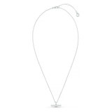 LUXE Linear T-Bar Drop Necklace - Silver