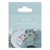 Merry Christmas Napkin Rings