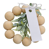 Wooden Place Card Holder with Foliage- 5 Inner Pack