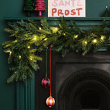 Pine Foliage Christmas Garland with Lights- 5 Inner Pack