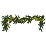 Pine Foliage Christmas Garland with Lights- 5 Inner Pack