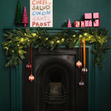 Pine Foliage Christmas Garland with Lights- 5 Inner Pack