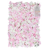 Pink & White Flower Wall Backdrop Tile- 6 Inner Pack