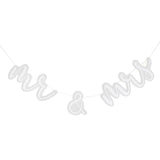 Mr & Mrs Acrylic Wedding Bunting