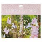 Customisable Princess Happy Birthday Party Bunting- 5 Inner Pack