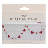 Felt Heart Bunting- 5 Inner Pack