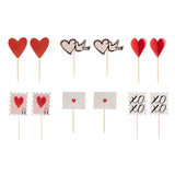 Valentines Cupcake Toppers