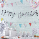 Silver Giant Confetti Balloons- 10 Inner Pack