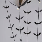 Black Bat Halloween Balloon Tails