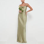 keisha maxi bridesmaid dress - matte olive reviews The back up every girl needs Forever grateful for my bridesmaids