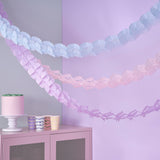 Tissue Paper Garland Hanging Decoration- 5 Inner Pack