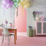 Wavy Pastel Happy Birthday Candle- 5 Inner Pack