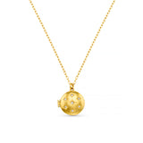 LUXE Starburst Locket Necklace