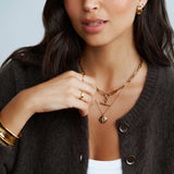 LUXE Starburst Locket Necklace