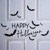 Happy Halloween Door Sticker Decoration