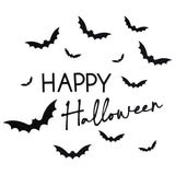 Happy Halloween Door Sticker Decoration- 5 Inner Pack