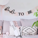 Bride To Be Hen Party Bunting with Tassel Garland