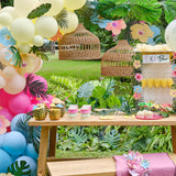 Palm Leaf Foliage Stems Decoration Kit