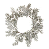 Foliage Christmas Table Place Mats with Berries