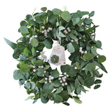 Eucalyptus and White Berries Christmas Door Wreath- 5 Inner Pack